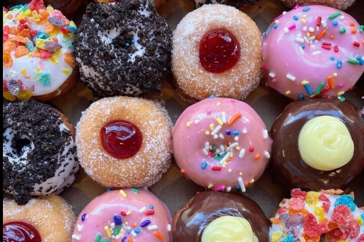 Warm, made to order bite-sized donuts!
